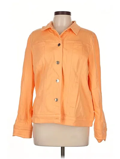 Pre-owned Chico's Jacket In Orange