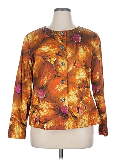 Pre-owned Chico's Jacket In Orange