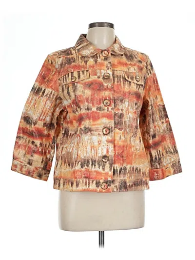 Pre-owned Chico's Jacket In Orange