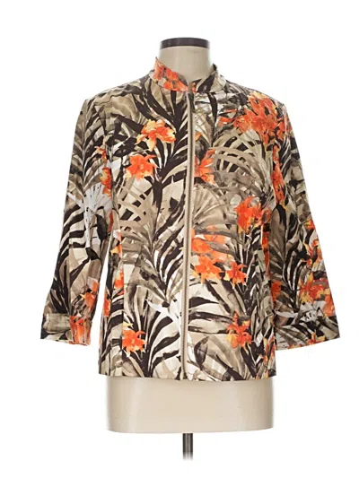 Pre-owned Chico's Jacket In Orange