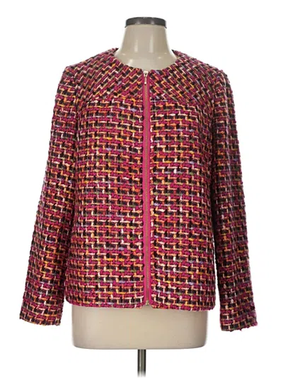 Pre-owned Chico's Jacket In Pink