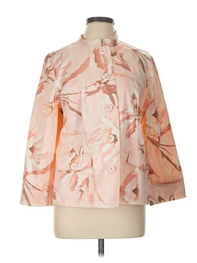 Pre-owned Chico's Jacket In Pink