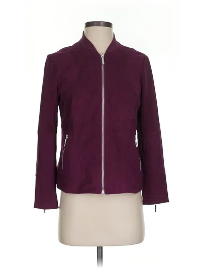 Pre-owned Chico's Jacket In Purple