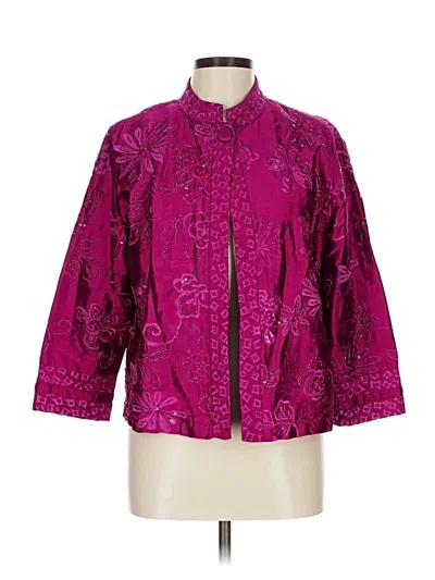 Pre-owned Chico's Jacket In Purple