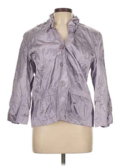 Pre-owned Chico's Jacket In Purple