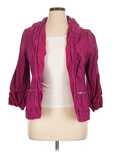 Pre-owned Chico's Jacket In Purple