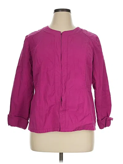 Pre-owned Chico's Jacket In Purple