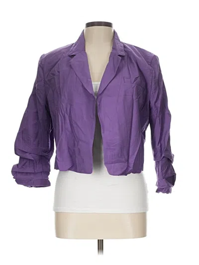 Pre-owned Chico's Jacket In Purple
