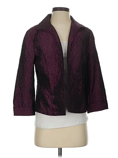 Pre-owned Chico's Jacket In Purple