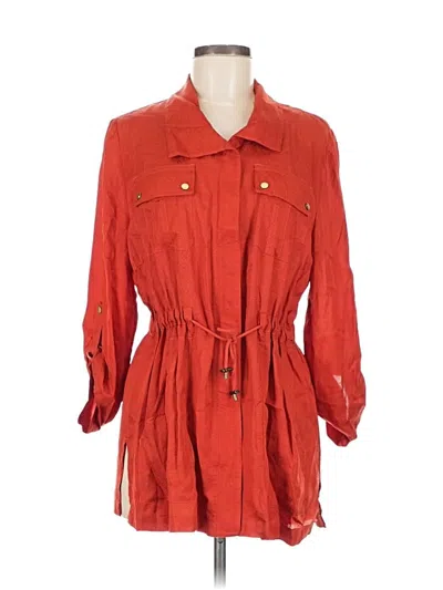Pre-owned Chico's Jacket In Red