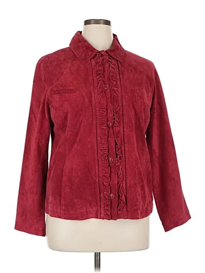 Pre-owned Chico's Jacket In Red