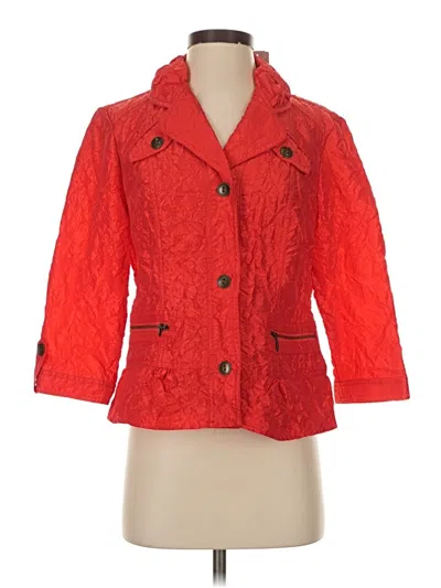 Pre-owned Chico's Jacket In Red