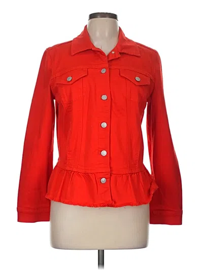 Pre-owned Chico's Jacket In Red