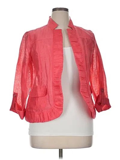 Pre-owned Chico's Jacket In Red