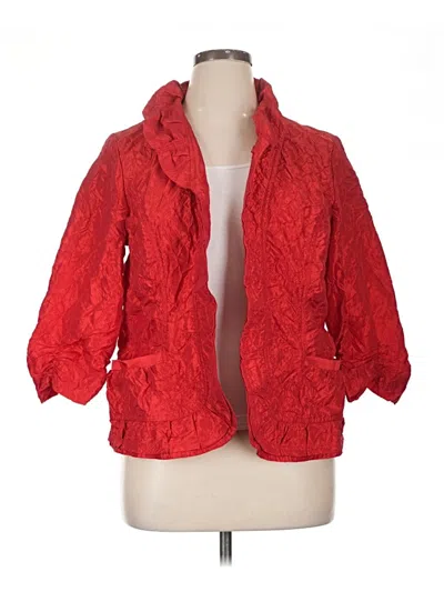 Pre-owned Chico's Jacket In Red