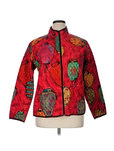 Pre-owned Chico's Jacket In Red