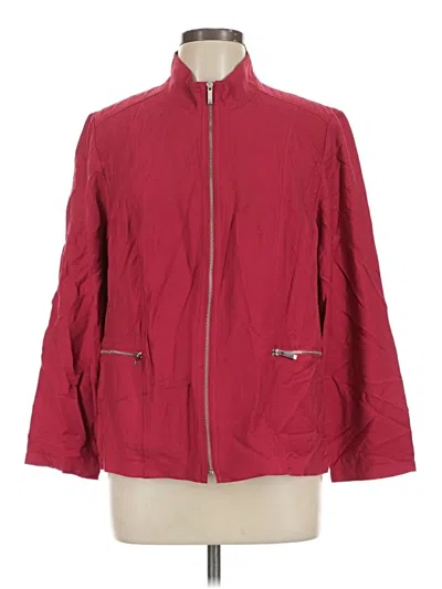 Pre-owned Chico's Jacket In Red
