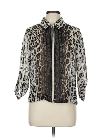 Pre-owned Chico's Jacket In Silver