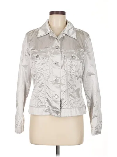 Pre-owned Chico's Jacket In Silver