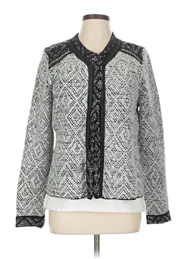 Pre-owned Chico's Jacket In Silver