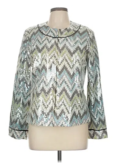 Pre-owned Chico's Jacket In Silver