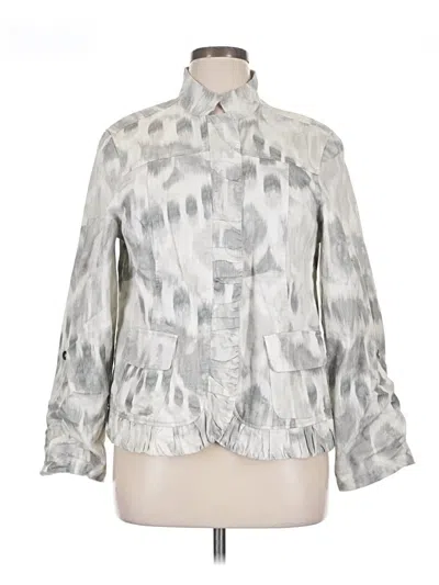 Chico's Jacket In Silver