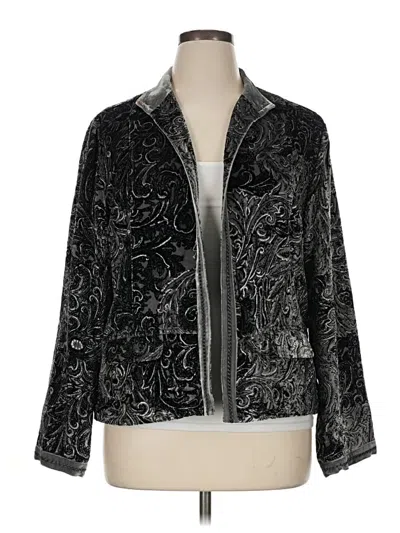 Pre-owned Chico's Jacket In Silver