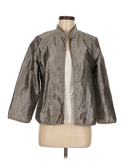 Pre-owned Chico's Jacket In Silver