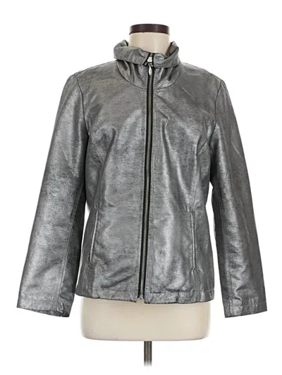 Pre-owned Chico's Jacket In Silver