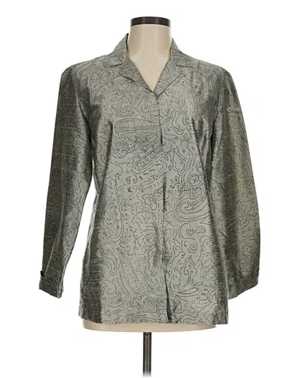 Pre-owned Chico's Jacket In Silver