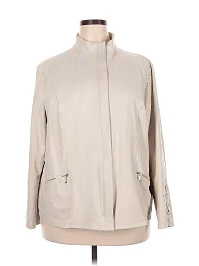 Pre-owned Chico's Jacket In Tan