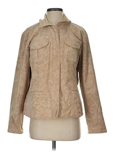 Pre-owned Chico's Jacket In Tan