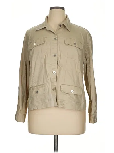Pre-owned Chico's Jacket In Tan