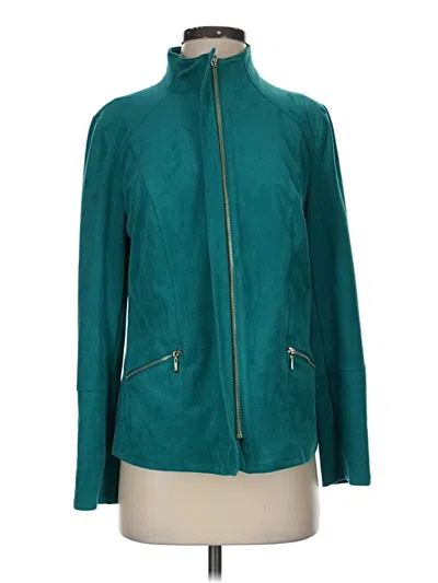 Pre-owned Chico's Jacket In Teal