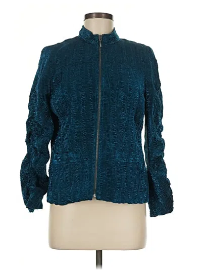 Pre-owned Chico's Jacket In Teal