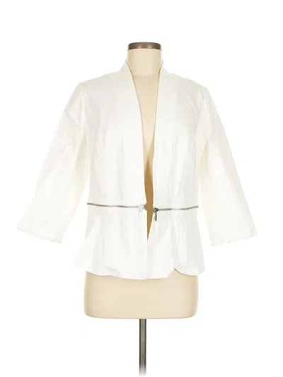 Pre-owned Chico's Jacket In White