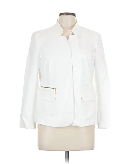 Pre-owned Chico's Jacket In White