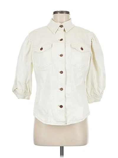 Pre-owned Chico's Jacket In White