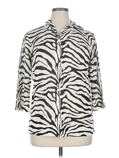 Pre-owned Chico's Jacket In White