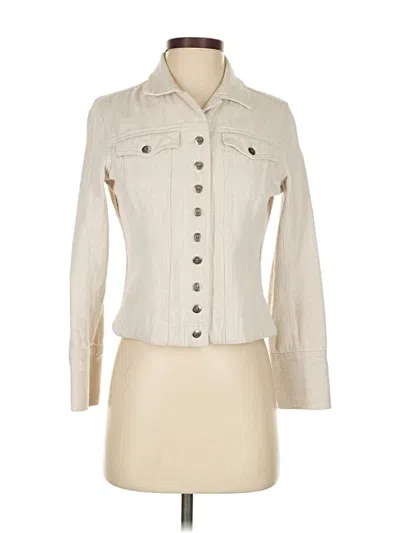 Pre-owned Chico's Jacket In White