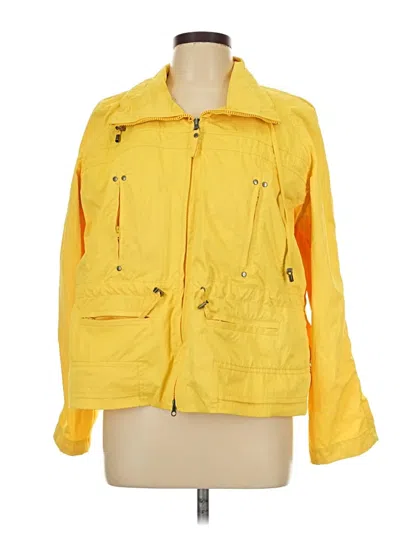 Pre-owned Chico's Jacket In Yellow
