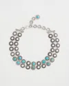 Chico's Jasper Stone Necklace |  In Turquoise