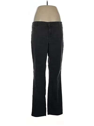 Pre-owned Chico's Jeans In Black