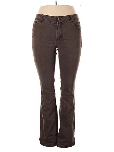 Pre-owned Chico's Jeans In Brown