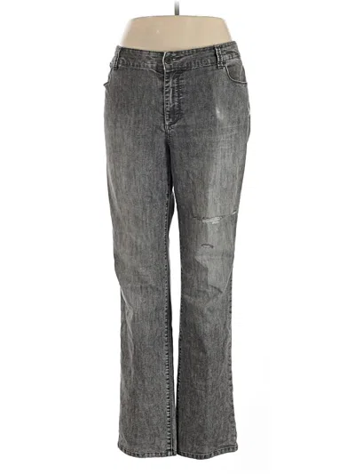 Pre-owned Chico's Jeans In Gray