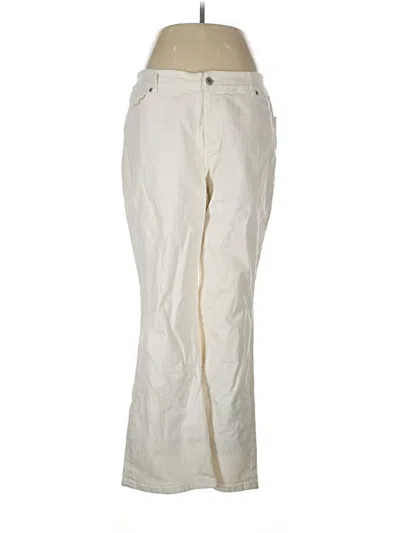 Pre-owned Chico's Jeans In Ivory
