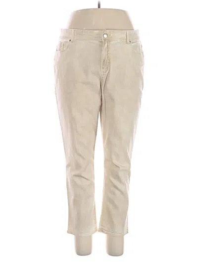 Pre-owned Chico's Jeans In Ivory