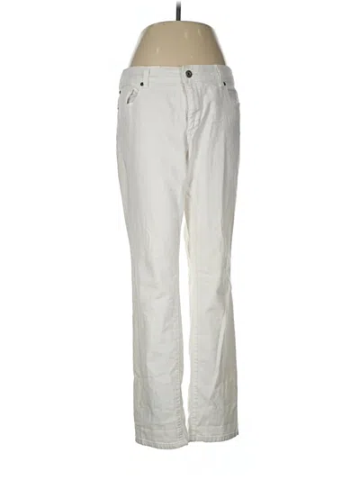 Pre-owned Chico's Jeans In Ivory