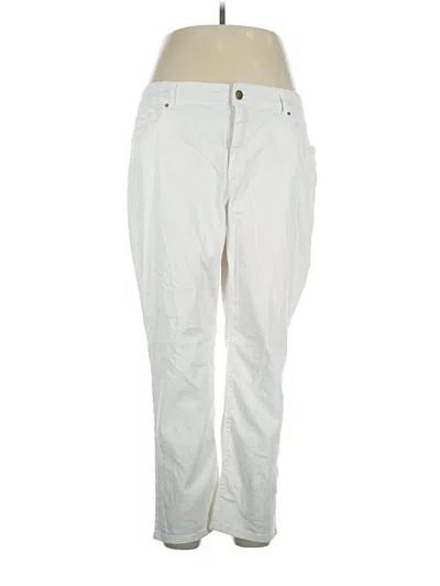 Pre-owned Chico's Jeans In Ivory