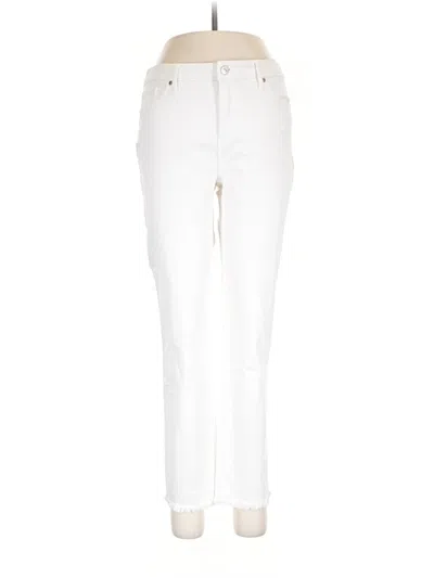 Pre-owned Chico's Jeans In Ivory